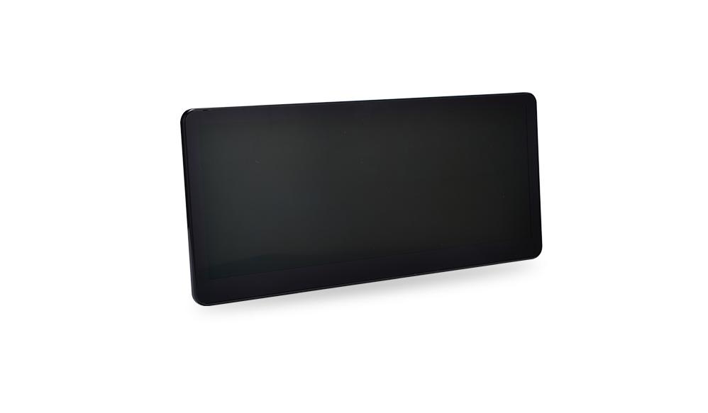 Full-lamination 2D glass cover and car navigation display assembly
