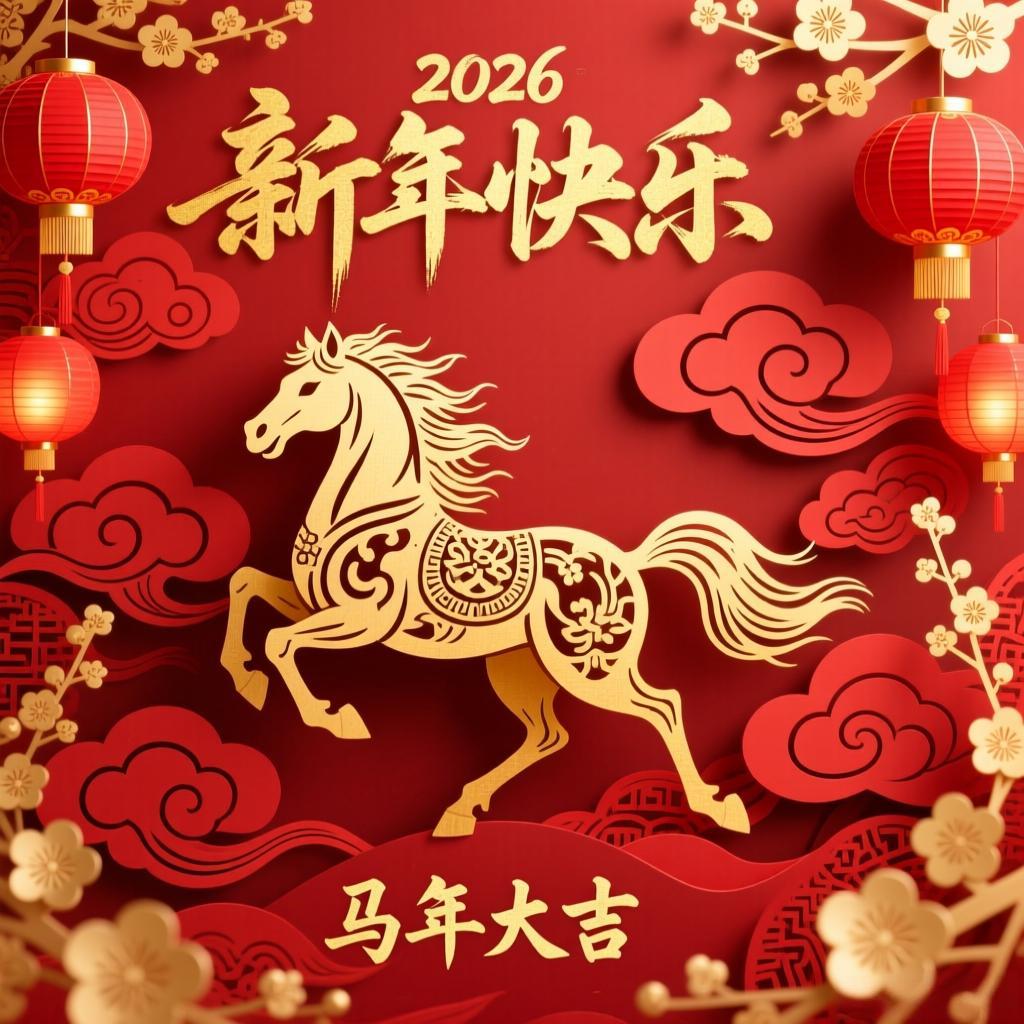 伟时电子股份有限公司2026年新年祝福